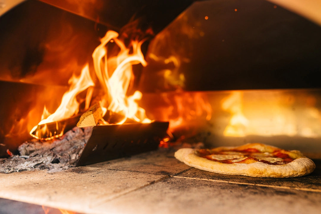 Four à pizza Margherita au bois Fontana, vue intérieure du dôme
