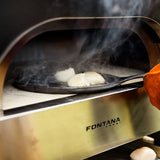 Four à pizza Maestro 60 hybride Fontana, pizza en cuisson