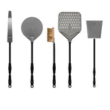 kit 3 pc 4 pc 5 pc alfa noir 36" pelle rectangulaire à tourner brosse à pierre grattoir pelle à cendres four à pizza quebec