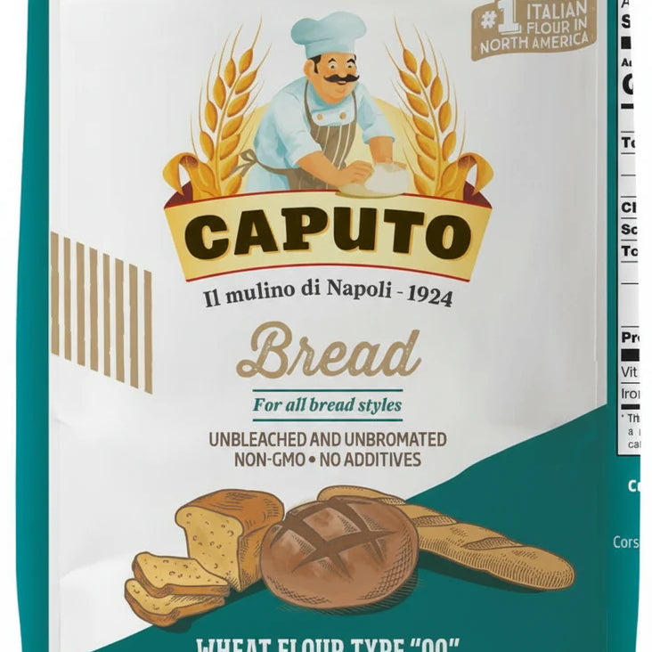 farine pour pain mulino caputo bread tipo 0 green bag sac vert pour four à pizza maison