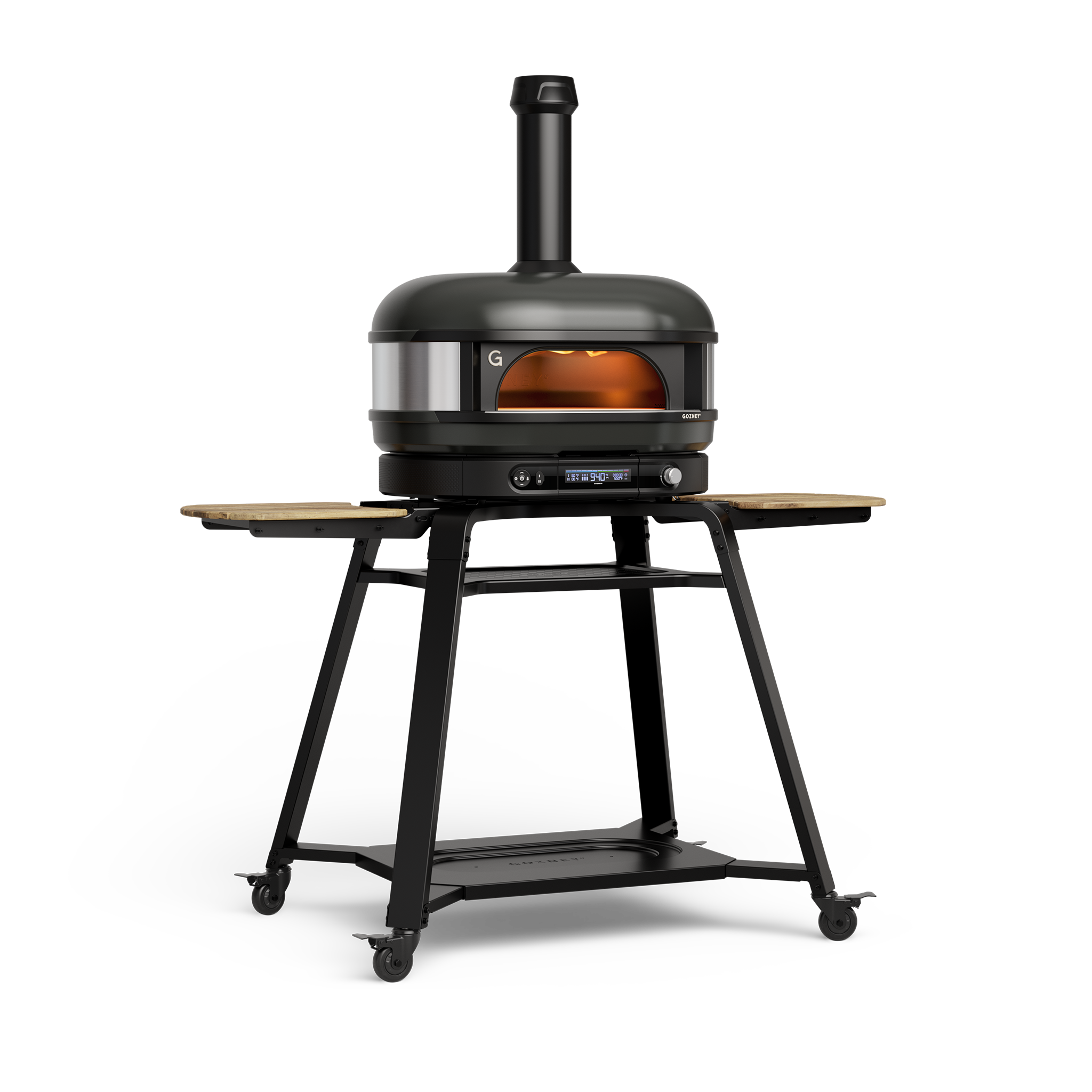Four à pizza Gozney Dome Gen 2 Off Black avec son support Série Gen 2