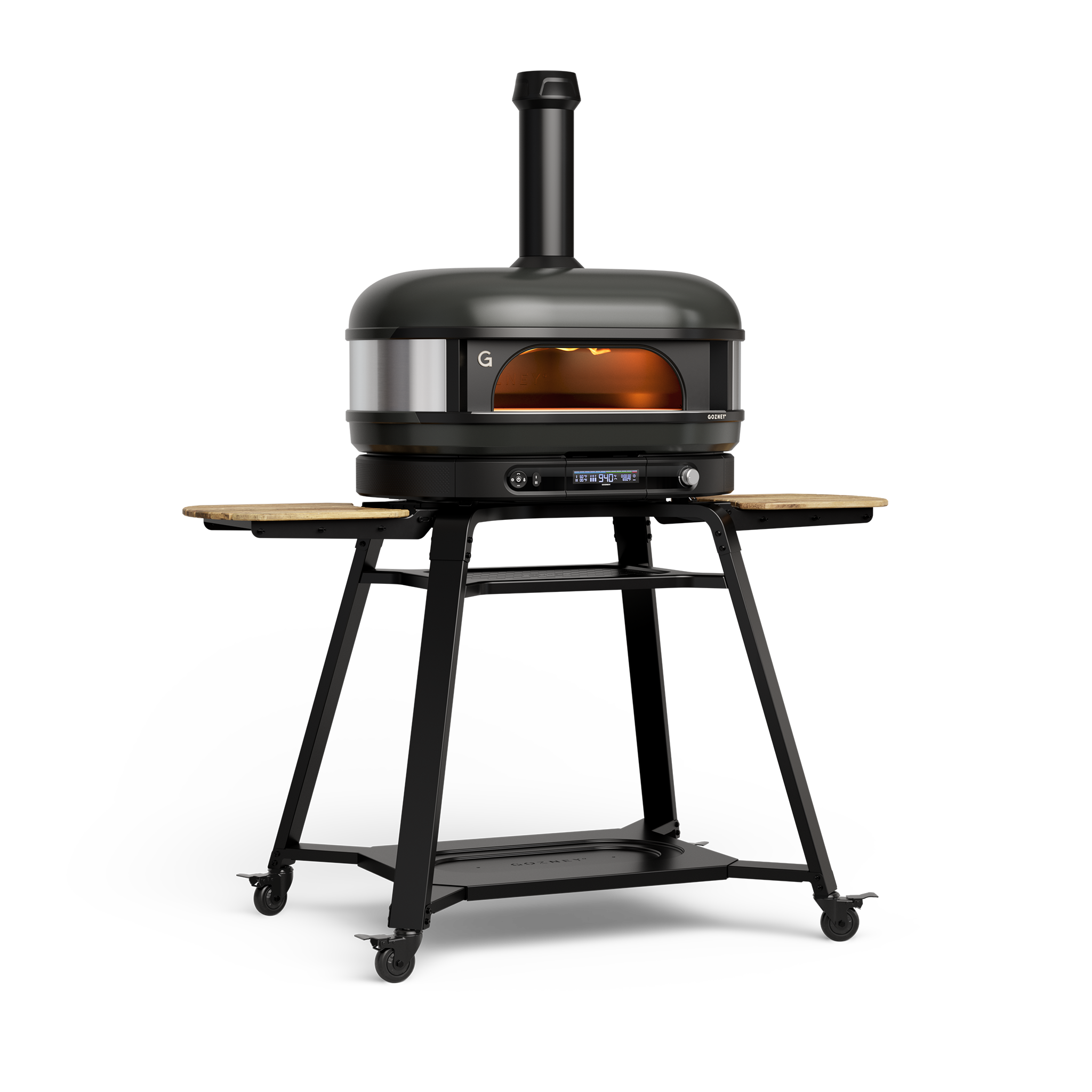 Four à pizza Gozney Dome XL Gen 2 Off Black avec son support Série Gen 2