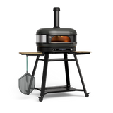 Ensemble essentiel four à pizza Gozney Dome XL Gen 2 Off Black avec support et pelle de placement Pro Large