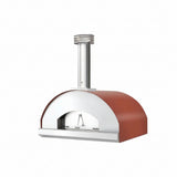 Four à pizza Marinara au bois Fontana couleur rouge, vue produit