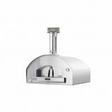 Four à pizza Roma Hybrid Fontana, vue produit couleur stainless