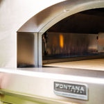 Four à pizza Roma Hybrid Fontana, vue intérieure du dôme