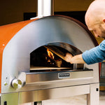 Four à pizza Roma Hybrid Fontana, en cuisson