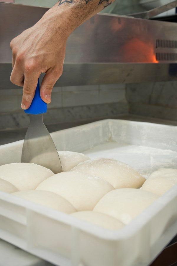 bac de fermentation gi metal boule de pâte à pizza levée