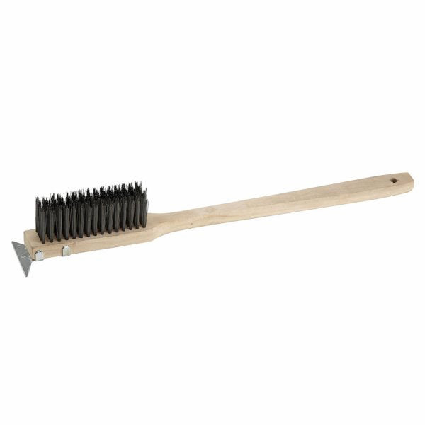 nettoyer four pizza brosse metallique