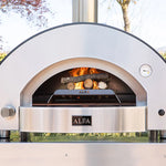 alfa forni four à pizza extérieur classico 2 pizze et 4 pizze grey quebec canada avec kit hybride pour le bois