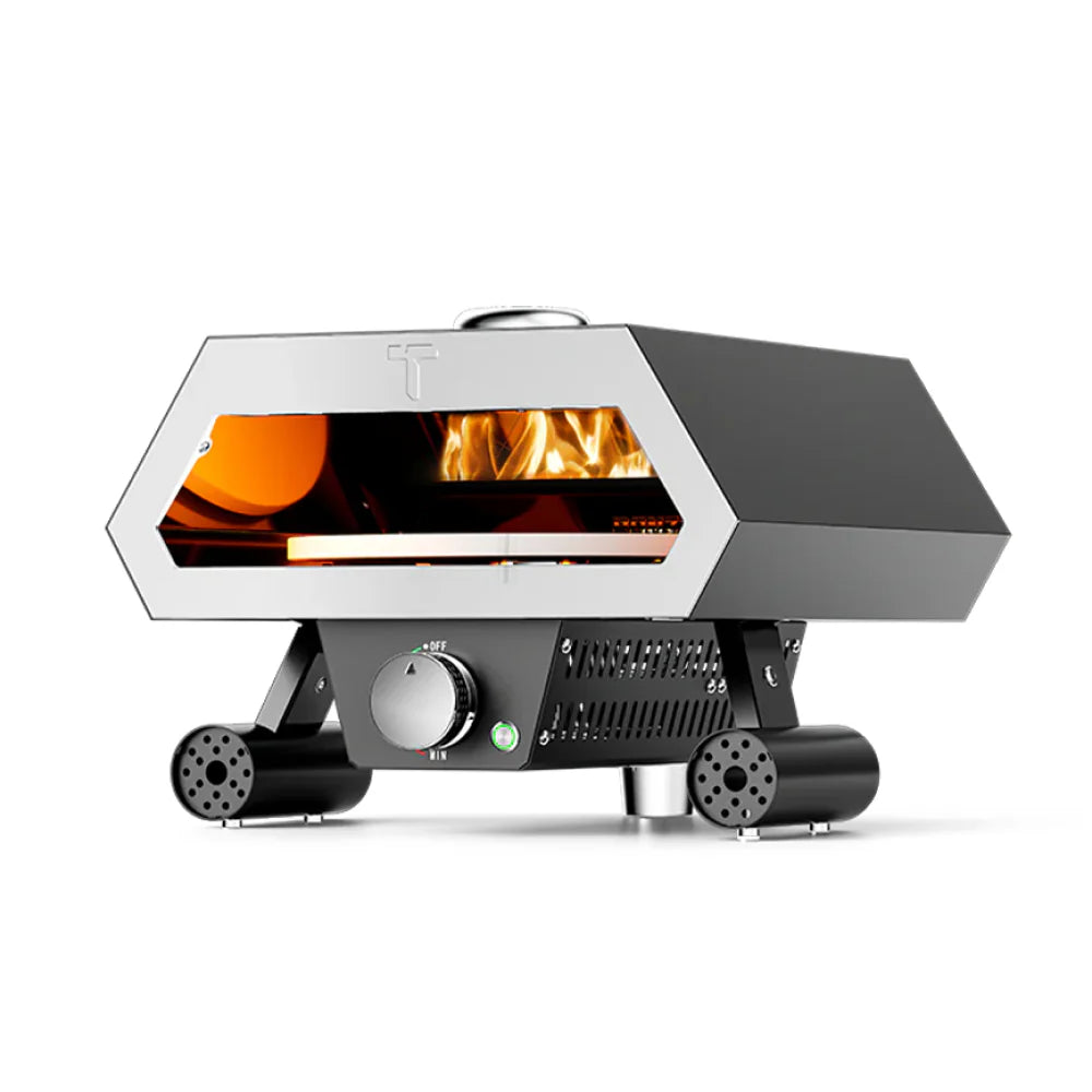 four a pizza ronzio de Turpone rotatif et portatif