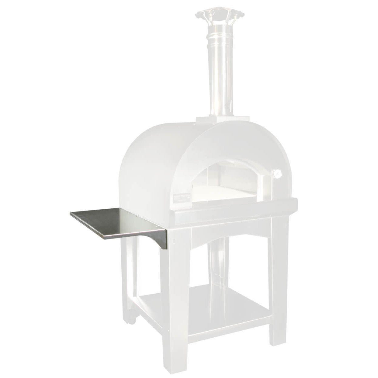 Tablette latérale Fontana pour Margherita, Napoli, Mangiafuoco, Firenze, installé sur le four