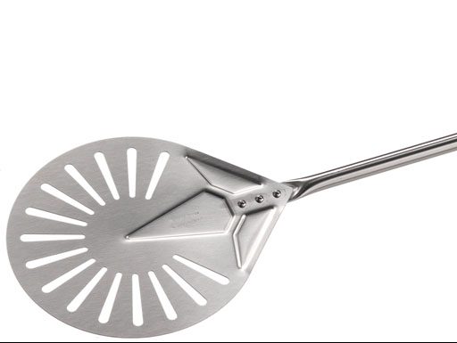 pelle a tourner gi metal perforee pizza