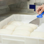 fermentation boule de pâte à pizza levée spatule rigide gi metal